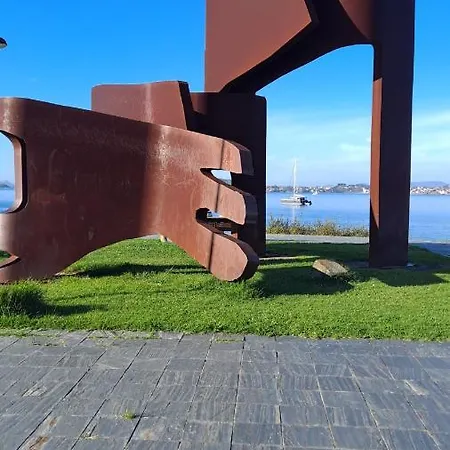 Estudio En Baiona- Playa Santa Marta Appartamento *