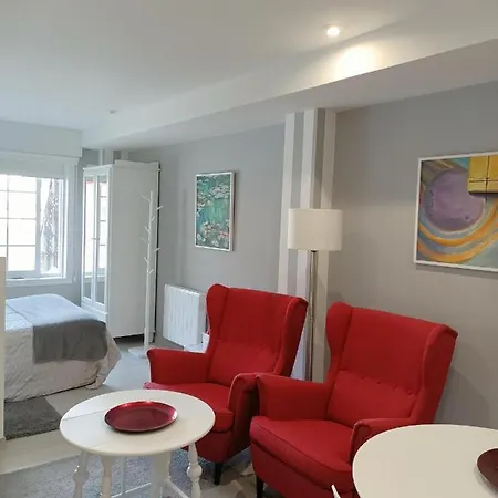 Estudio En Baiona- Playa Santa Marta Appartamento