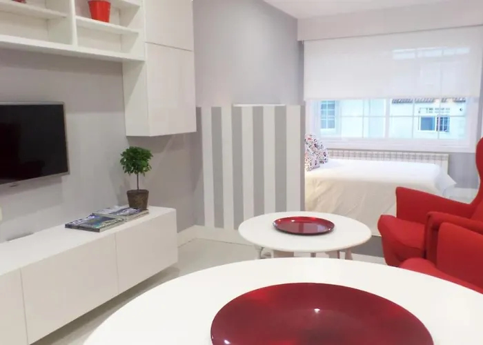 Estudio En Baiona- Playa Santa Marta Апартаменты *